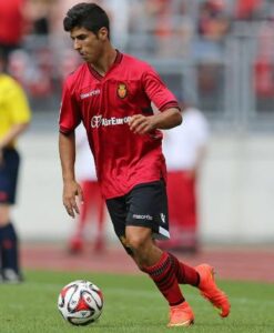 Marco Asensio playing for Mallorca