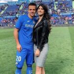 Nemanja Maksimovic With His Longterm Girlfriend Or Wife