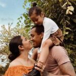 Renato Tapia With His Wife And Daughter