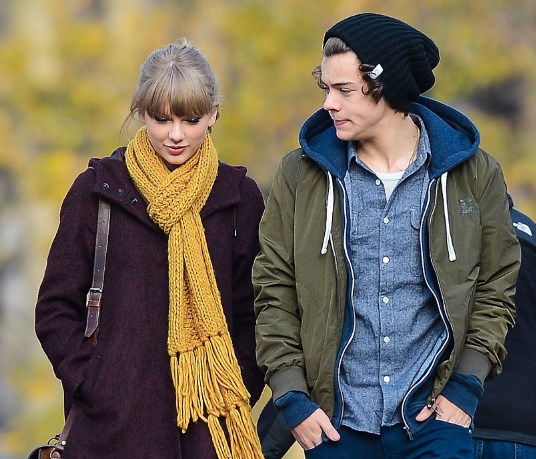 Taylor Swift With Her Ex. Boyfriend Harry Styles