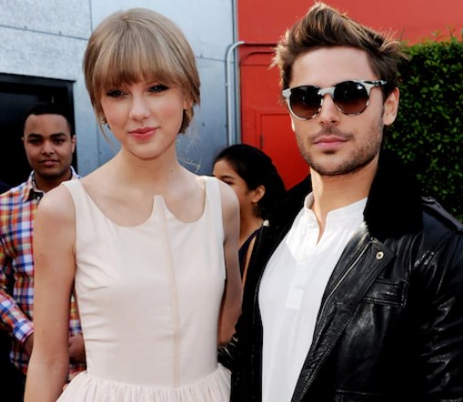 Taylor Swift With Her Ex. Boyfriend Zac Efron