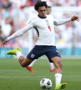 Trent Alexander-Arnold playing for England