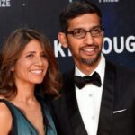 Anjali Pichai With Her Husband