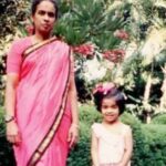 Asin Thottumkal with her mother