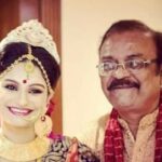 Dimpy Ganguli with her father