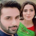 Iqra Aziz with Affan Waheed