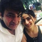 Palak Tiwari With Her Father