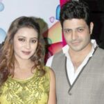 Pratyusha Banerjee with Makrand Malhotra