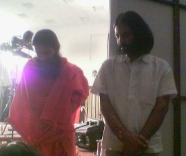 Shrivardhan Trivedi With Baba Ramdev