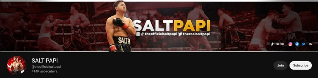 Salt Papi's Youtube Channel