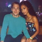 Samantha Logan with her boyfriend