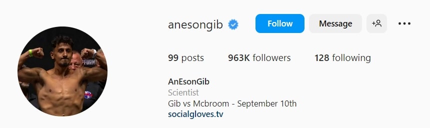 AnEsonGib's Instagram