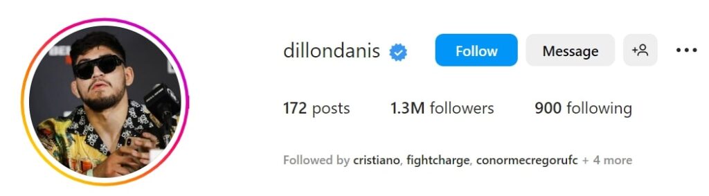 Dillon Danis's Instagram